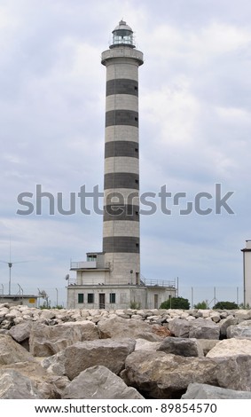 beautiful lighthouse in Italy