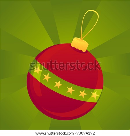 colorful christmas ball background
