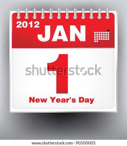 New Year Calendar 2012