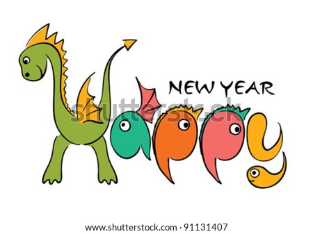 Dragon -- Happy new year
