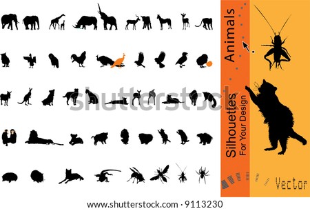 Vector collection. Animals. Part 2