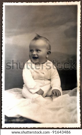 nurse child - photo scan - about 1935