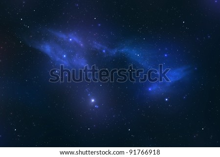 Universe with stars and galaxies