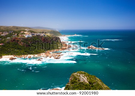 featherbed nature reserve in Knysna, South Africa Royalty-Free Stock Photo #92001980