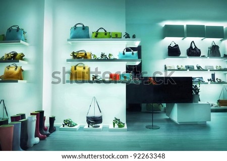 Fashion store Royalty-Free Stock Photo #92263348