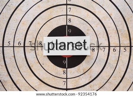 Planet target