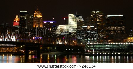 Panoramic View Of Cincinnati