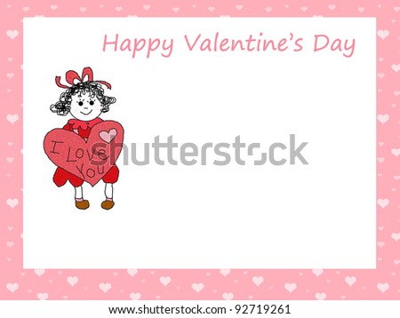 Milly Lu - Happy Valentine's Day - Text