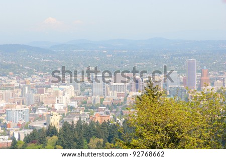 Portland, Oregon skyline