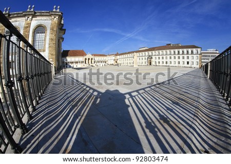 Patio das Escolas, Coimbra University, Portugal