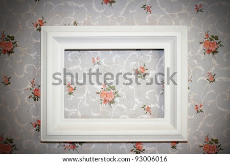 wooden frame on wall
