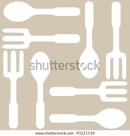 Seamless kitchen background, vector illustration, eps10