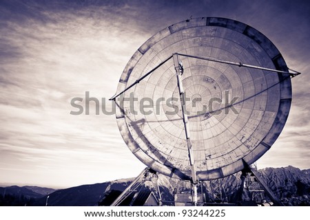view of antenna communication