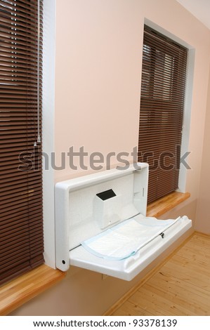 baby changing room