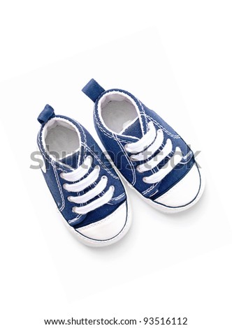 close-up of baby shoes Royalty-Free Stock Photo #93516112