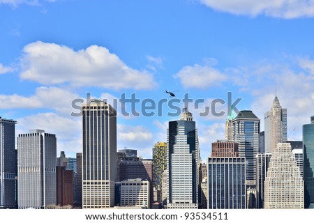 Manhattan - view from Brooklyn Promenade