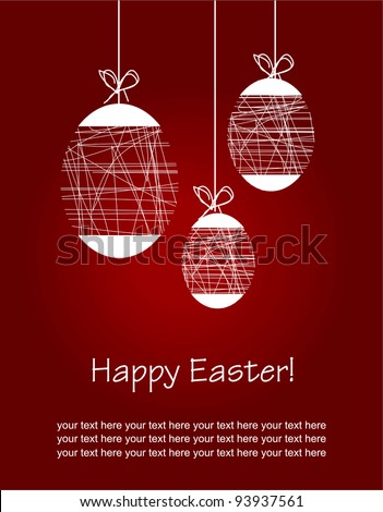 happy easter background, eggs