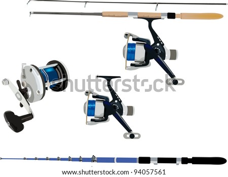 fishing accessories Royalty-Free Stock Photo #94057561