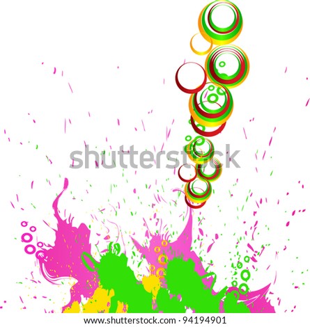 abstract background with a bright blot