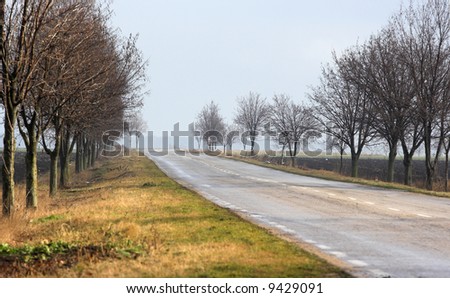 Picture of road in countryside