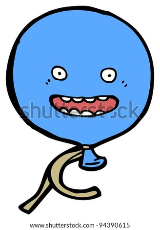 balloon cartoon character (raster version)