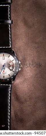 black sport men's wrist watches