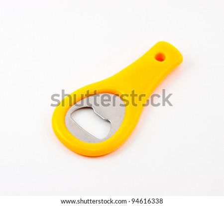 Open a bottle of yellow. Royalty-Free Stock Photo #94616338