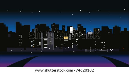 City Skyline at night