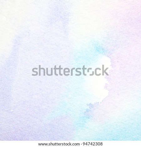 Abstract Water Color for background