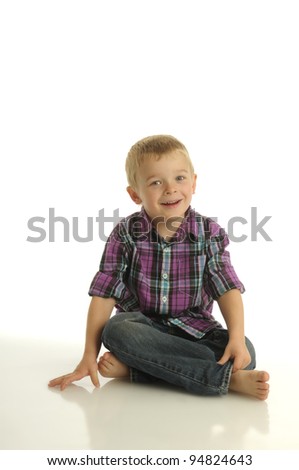 Picture of happy young boy