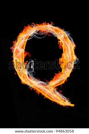 fire letter "Q"