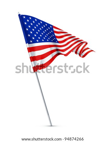 Flag of the United States, vector