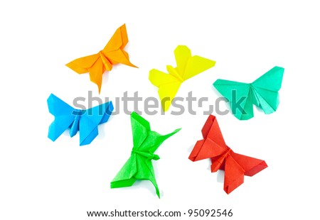 Origami butterfly