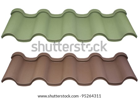 colorful roof metal