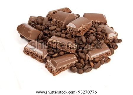 Picture of coffee and chocolate