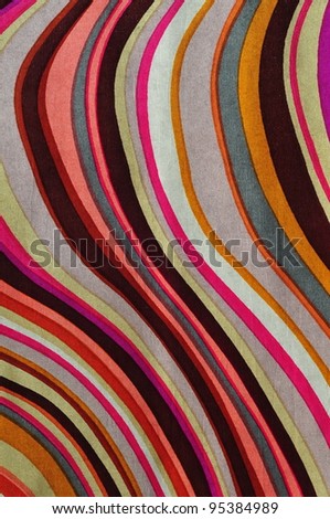 Abstract pattern on silk batik