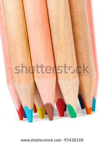 Assortment of colored pencils