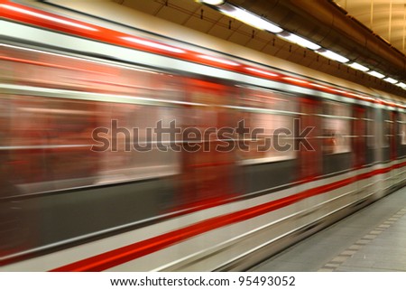 Prague subway