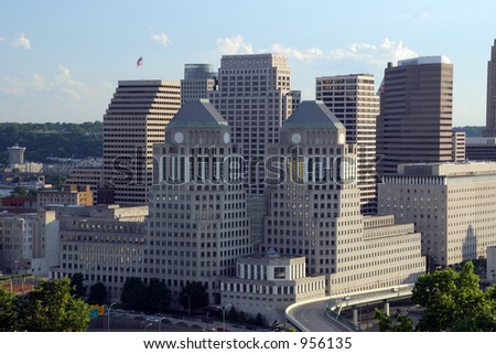 Cincinnati, Ohio - Corporate headquarters building of a very large company located in Cincinnati.