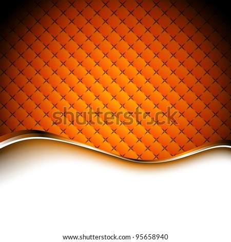 Abstract orange background. Vector illustration. Clip-art