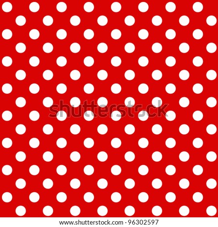 seamless Polka dot background Royalty-Free Stock Photo #96302597