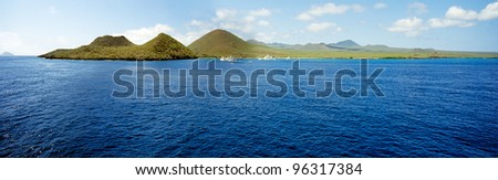 Coast of Floreana, Galapagos Royalty-Free Stock Photo #96317384