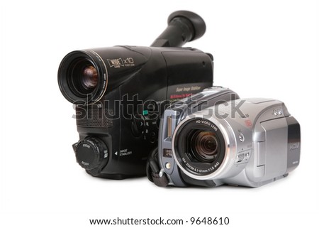 HDV and analog video cameras