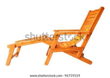 Beach chair. Royalty-Free Stock Photo #96759559