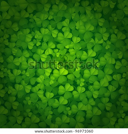 St. Patrick`s day background Royalty-Free Stock Photo #96971060