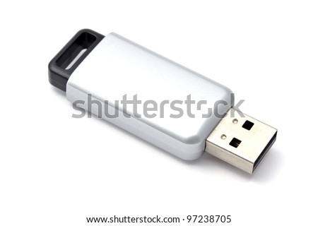 USB Flash Drive Royalty-Free Stock Photo #97238705