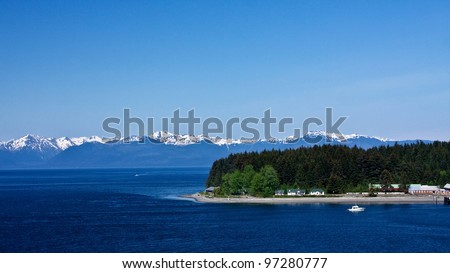 Alaska's Icy Strait Point Royalty-Free Stock Photo #97280777