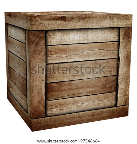wooden box Royalty-Free Stock Photo #97546664
