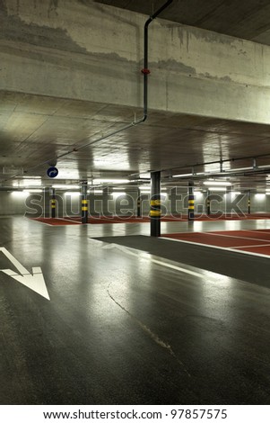 new underground parking