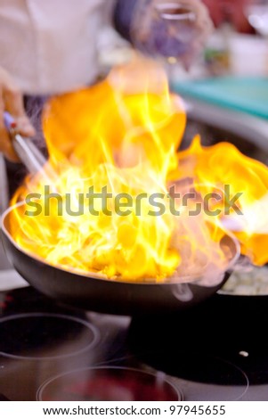 pot with fire